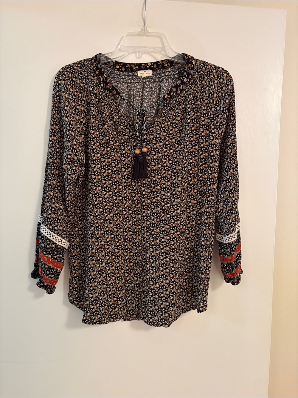 🍁 Boho Floral Tunic 💛
